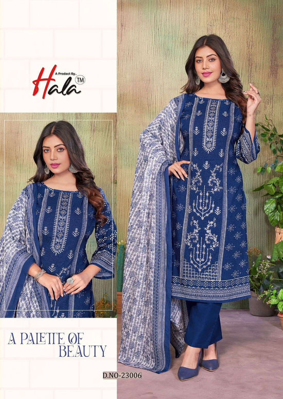 Hala Bin Saeed Vol-23 Cotton Pakistani Suit