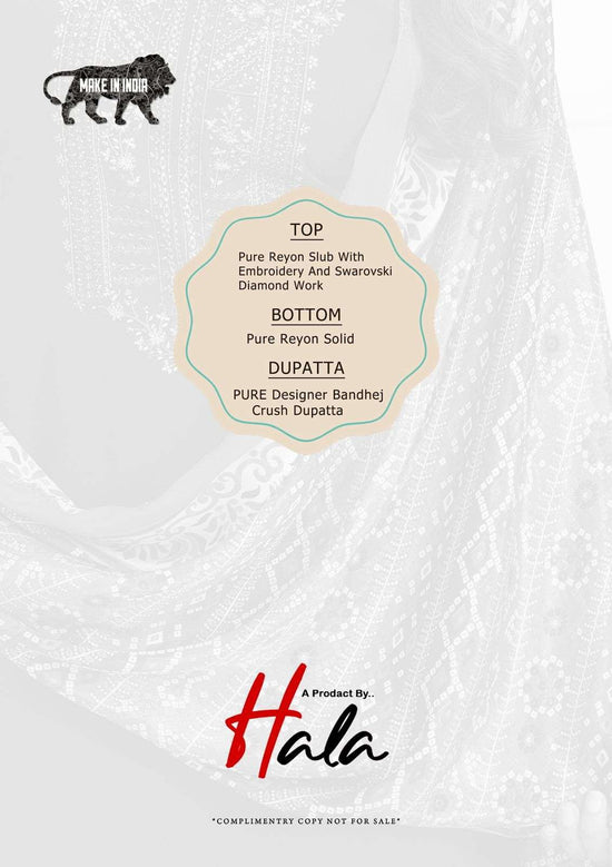 HALA Nigaar Vol 02 Rayon Printed Dress Material - Amrah Wholesale