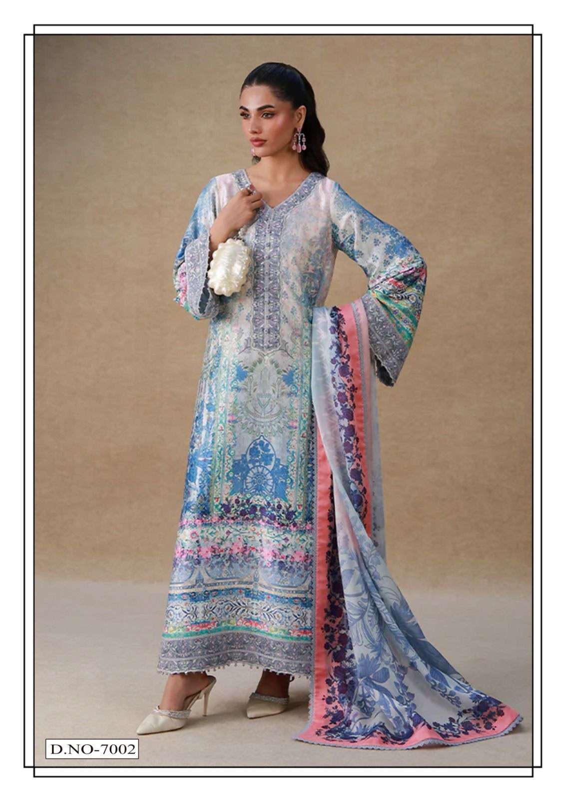 Hala Ramsha Vol-07 Cotton Printed Dress Material - Amrah Wholesale