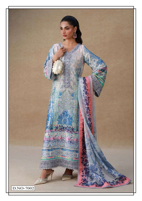 Hala Ramsha Vol-07 Cotton Printed Dress Material - Amrah Wholesale