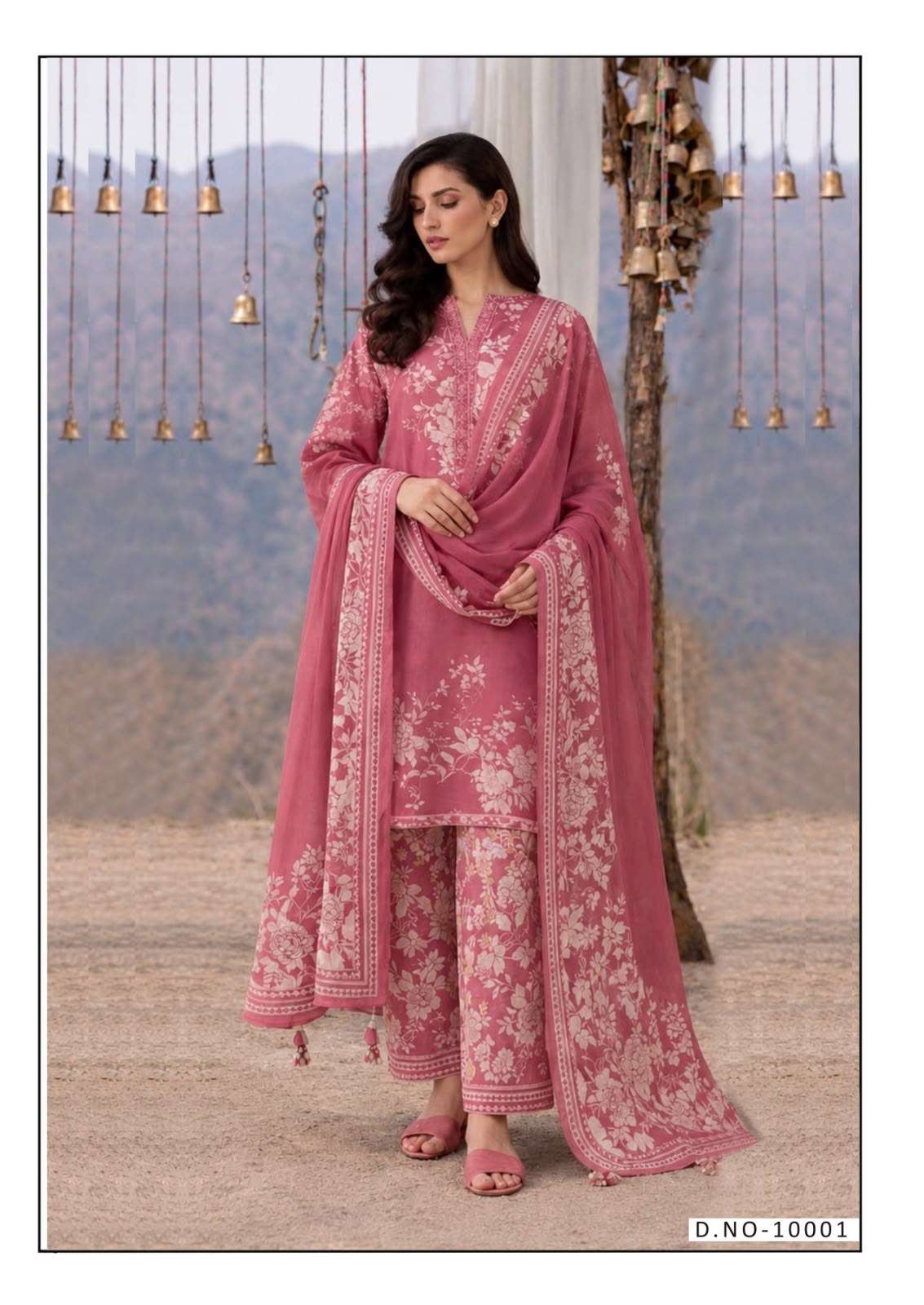 Hala Ramsha Vol-10 Cotton Printed Unstitched Salwar Suit