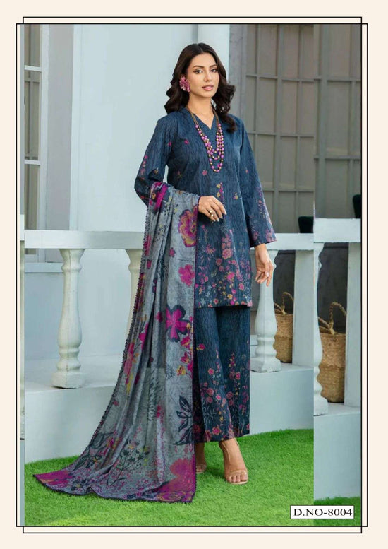 HALA RAMSHA Vol-8 Cotton Pakistani Suit - Amrah Wholesale