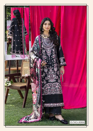 HALA RAMSHA Vol-8 Cotton Pakistani Suit