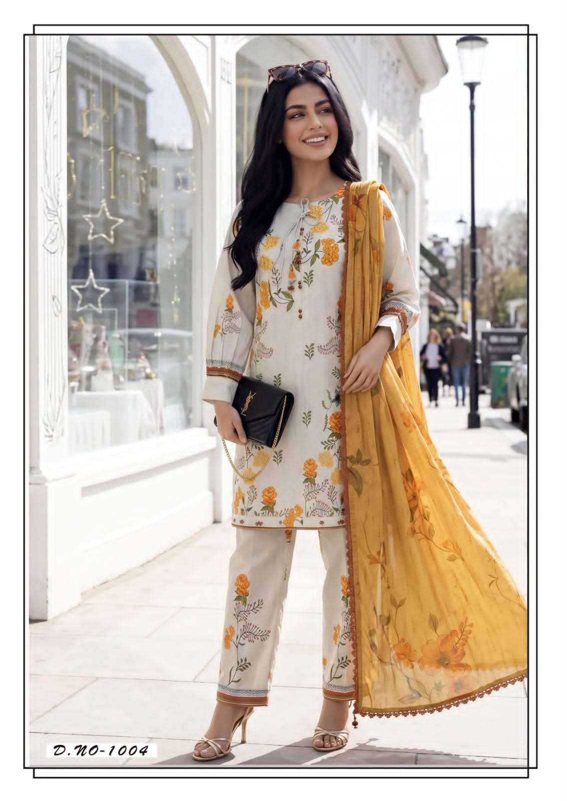 Hala Rang E Bahar Vol 1 Luxury Heavy Cotton Salwar Suit Wholesale