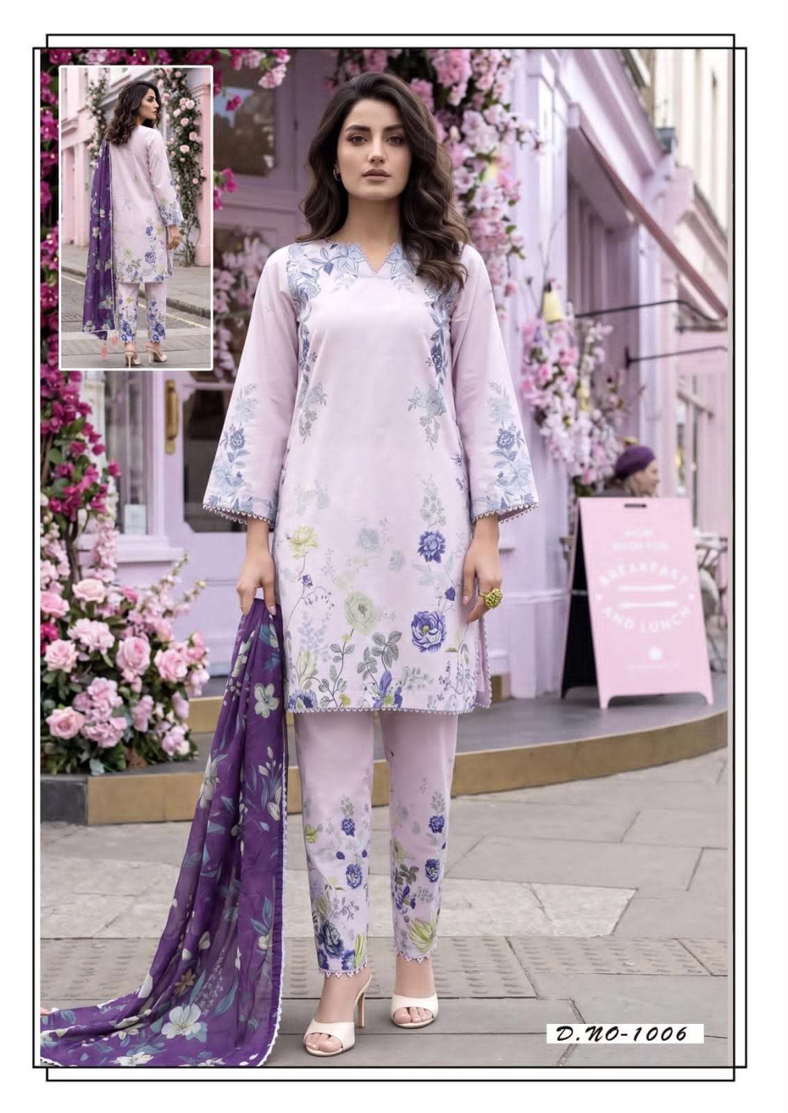 Hala Rang E Bahar Vol 1 Luxury Heavy Cotton Salwar Suit Wholesale