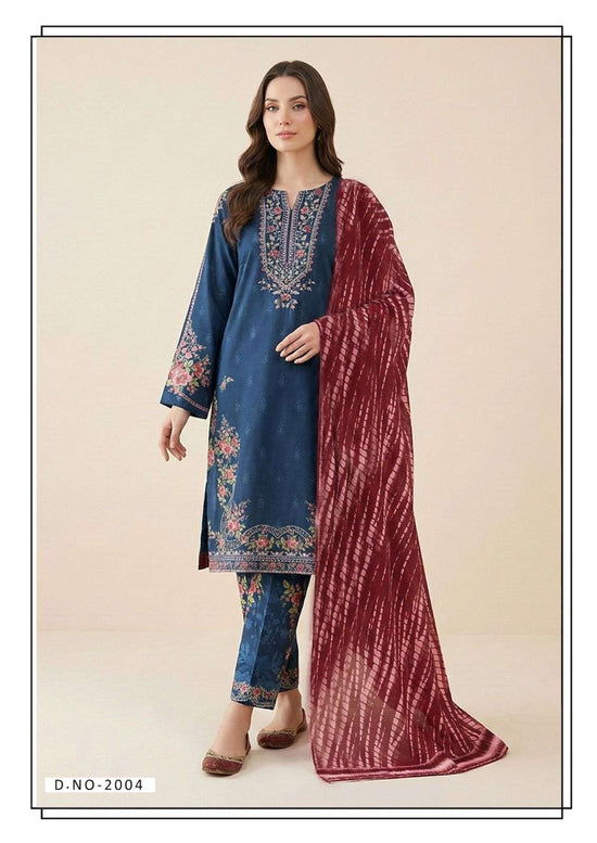 Hala Rang E Bahar Vol 2 Pakistani Print Cotton Suit
