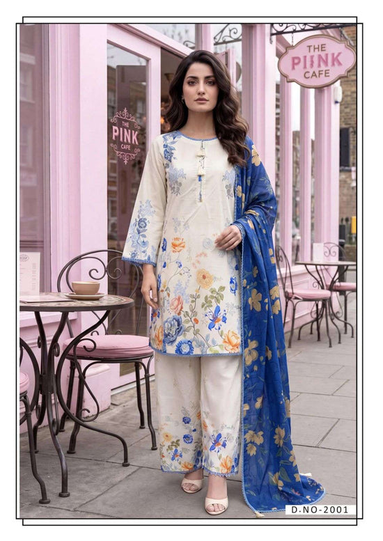 Hala Rang E Bahar Vol 2 Pakistani Print Cotton Suit