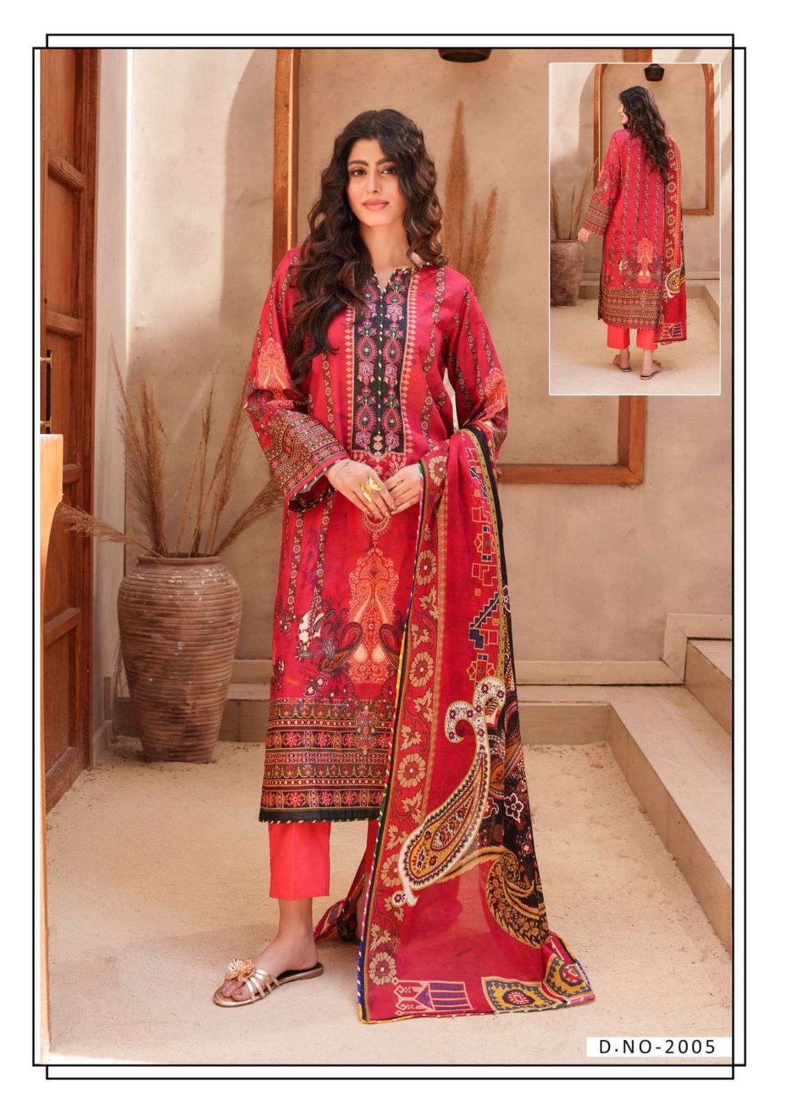 Hala Rang E Bahar Vol 2 Pakistani Print Cotton Suit