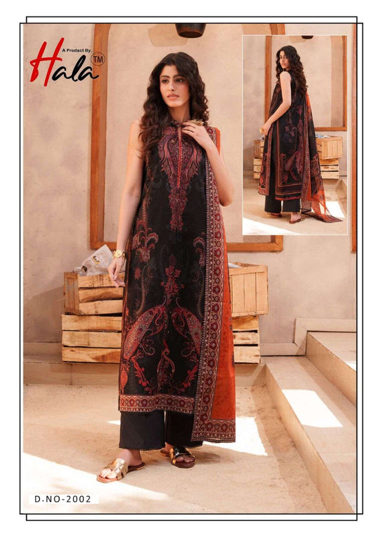 Hala Rang E Bahar Vol 2 Pakistani Print Cotton Suit