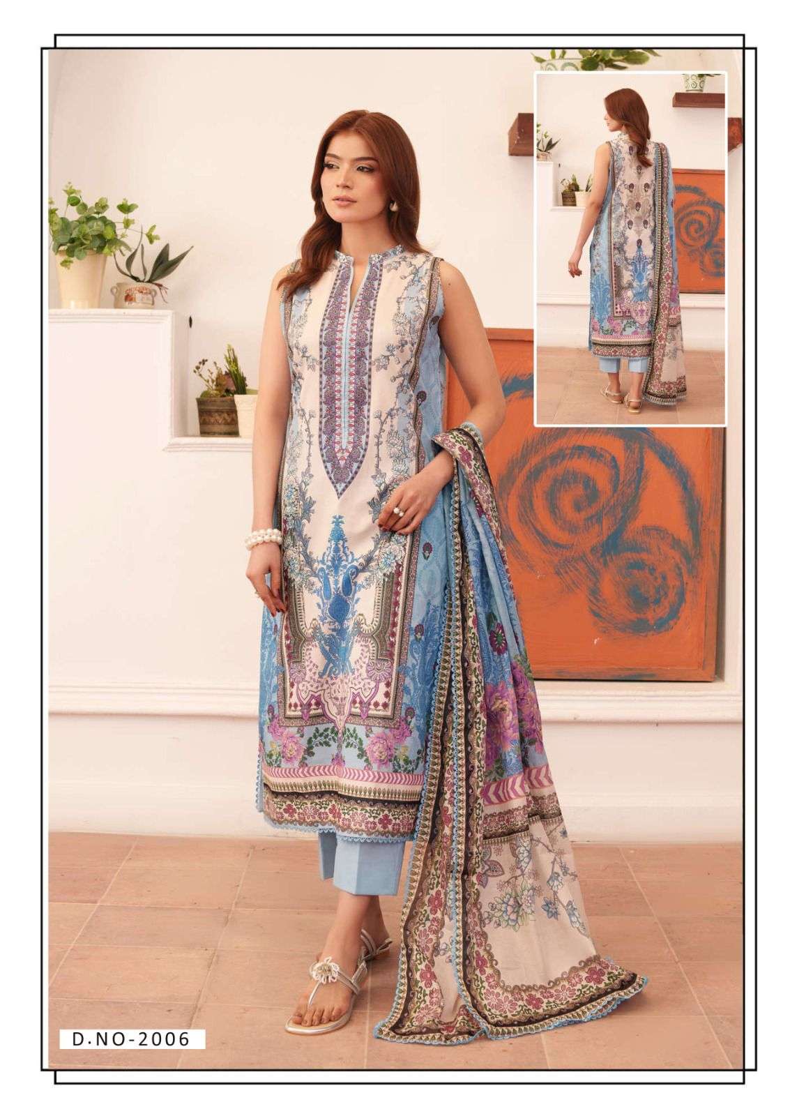 Hala Rang E Bahar Vol 2 Pakistani Print Cotton Suit