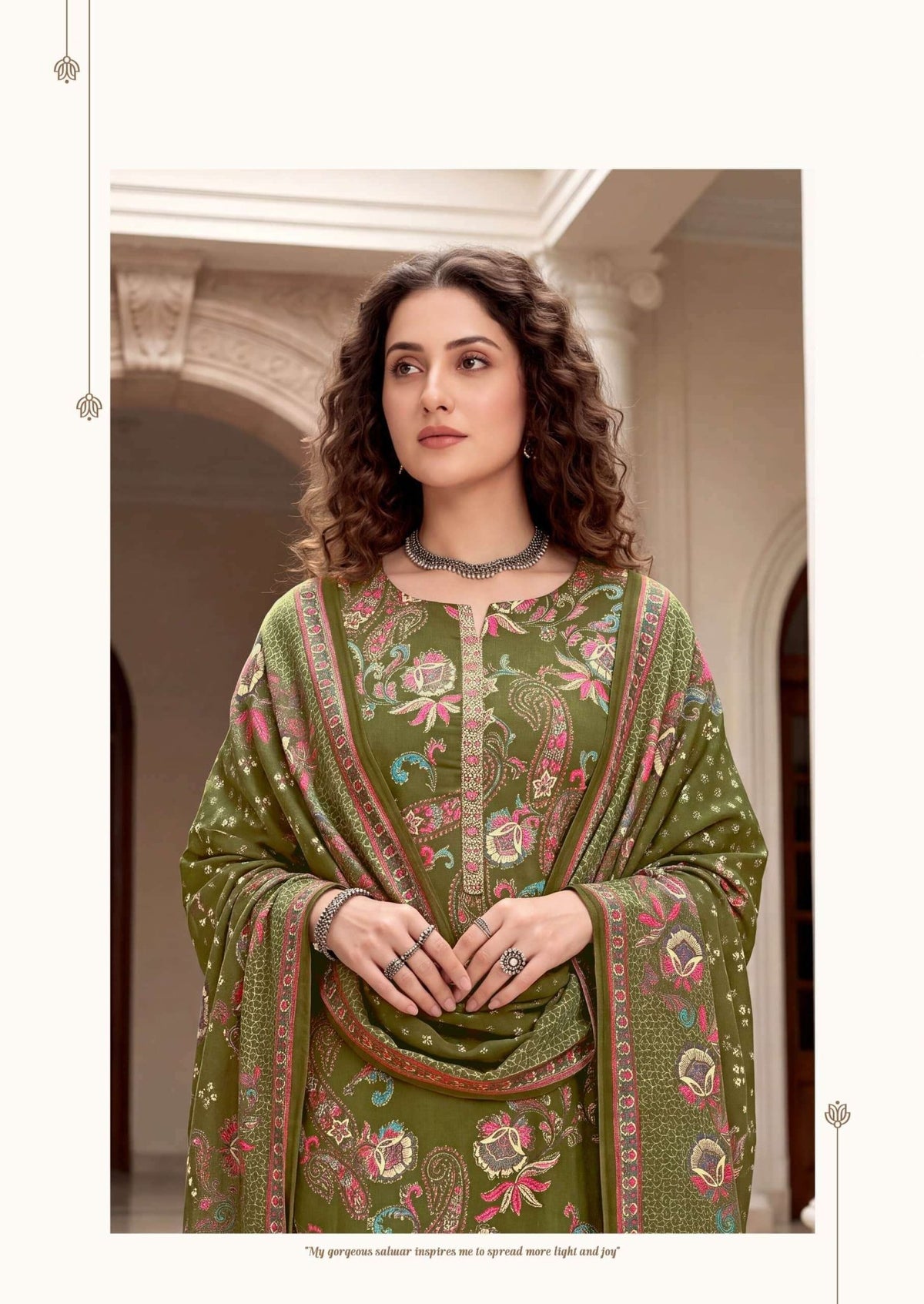 Harshit Bosco Pure Jam Printed Dress Material - Amrah Wholesale