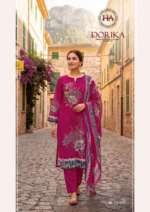 Harshit Fashion Hub Dorika Pure Modal Printed Dress Material