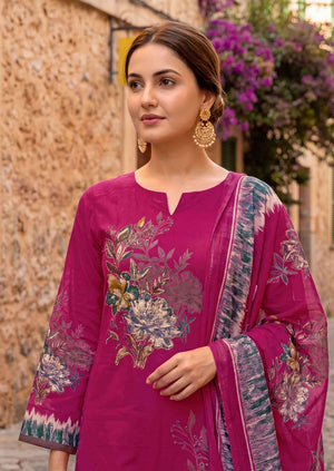 Harshit Fashion Hub Dorika Pure Modal Printed Dress Material