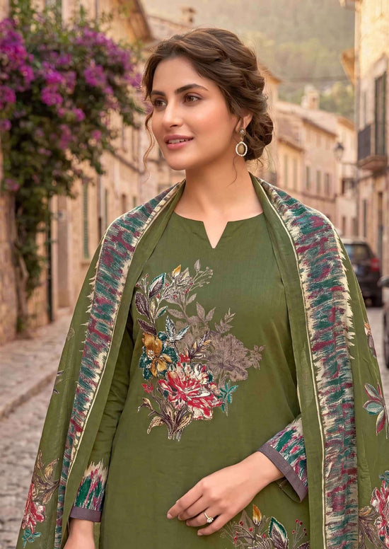 Harshit Fashion Hub Dorika Pure Modal Printed Dress Material - Amrah Wholesale