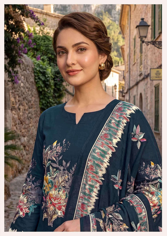 Harshit Fashion Hub Dorika Pure Modal Printed Dress Material - Amrah Wholesale