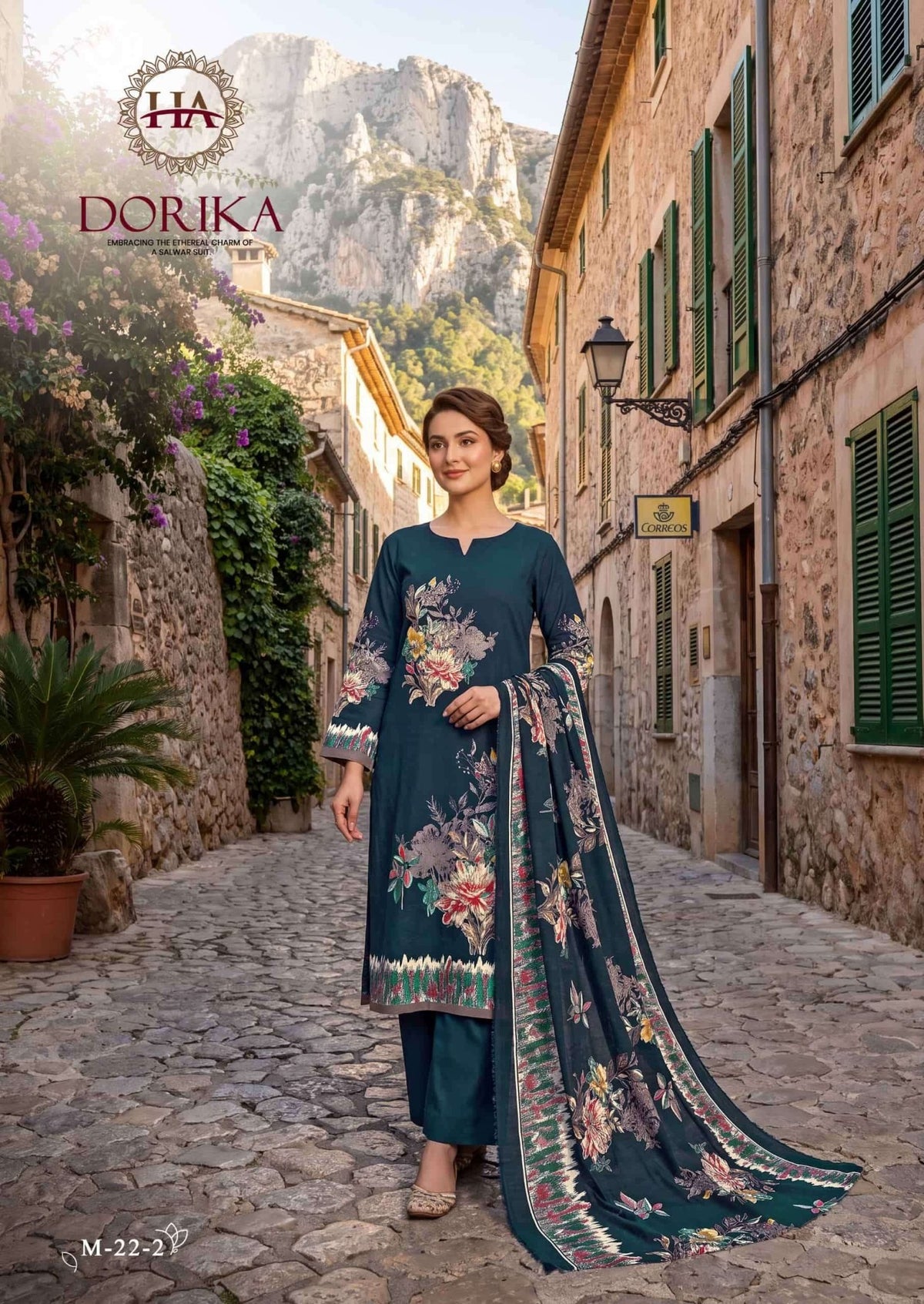 Harshit Fashion Hub Dorika Pure Modal Printed Dress Material - Amrah Wholesale