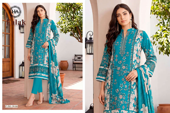 Harshit Fashion Hub Falak Viscose Rayon Dress Material