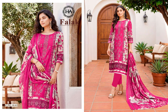 Harshit Fashion Hub Falak Viscose Rayon Dress Material