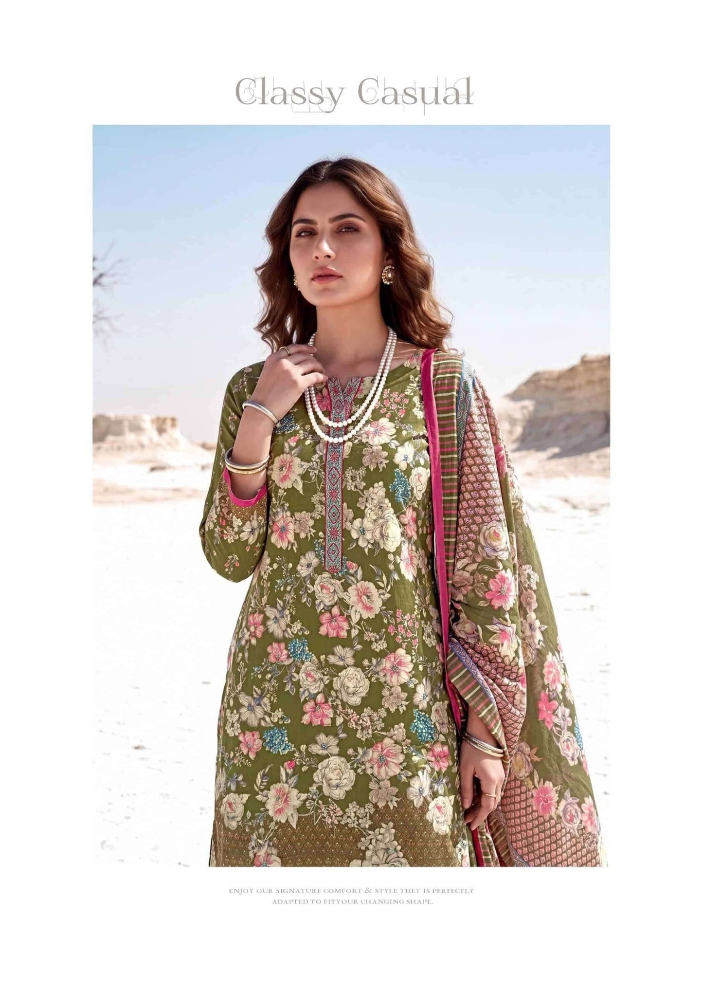 Harshit Fashion Hub Lumina Zam Printed Dress Material - Amrah Wholesale