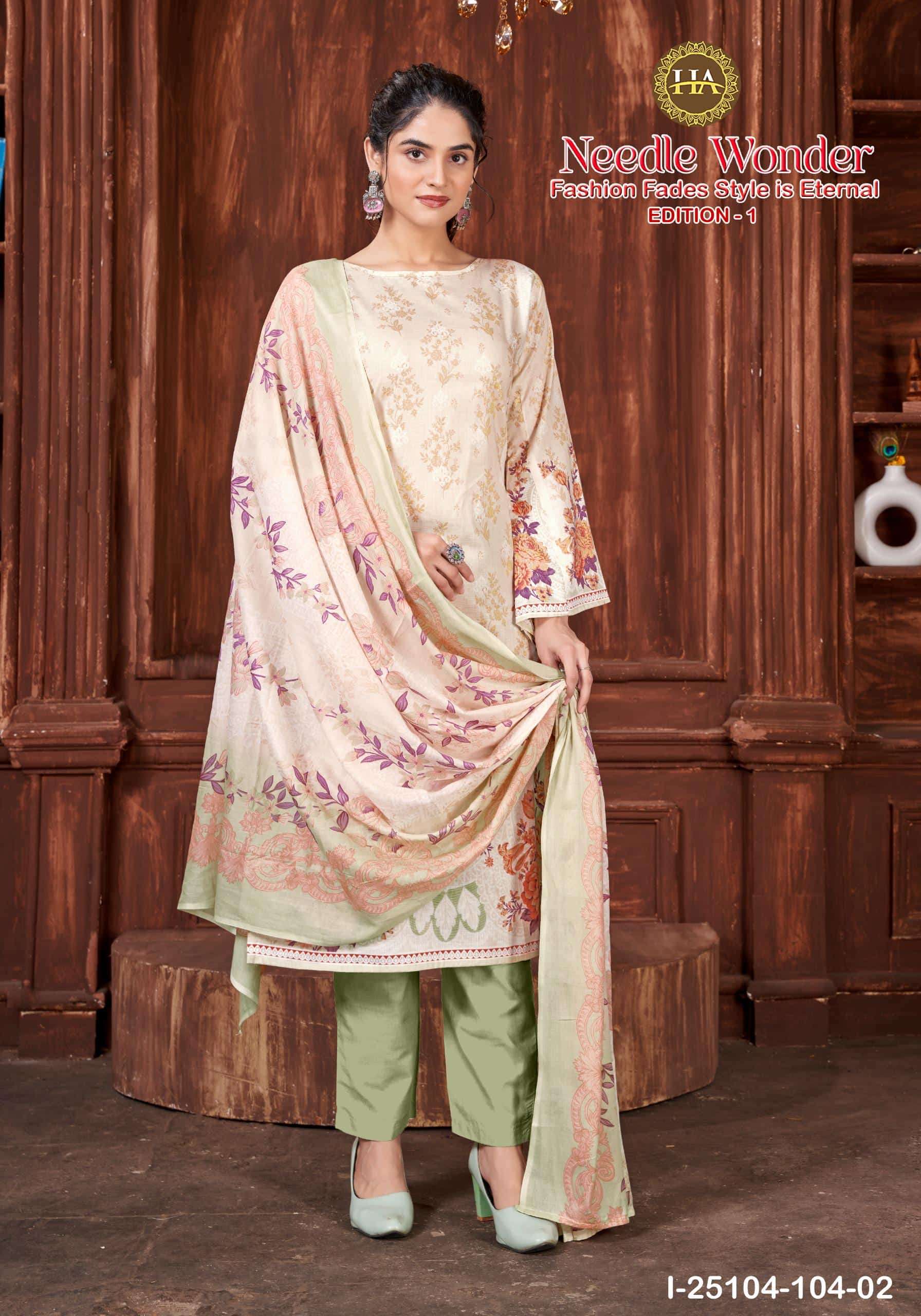 Harshit Fashion Hub Needle Wonder Edition 1 - Amrah Wholesale