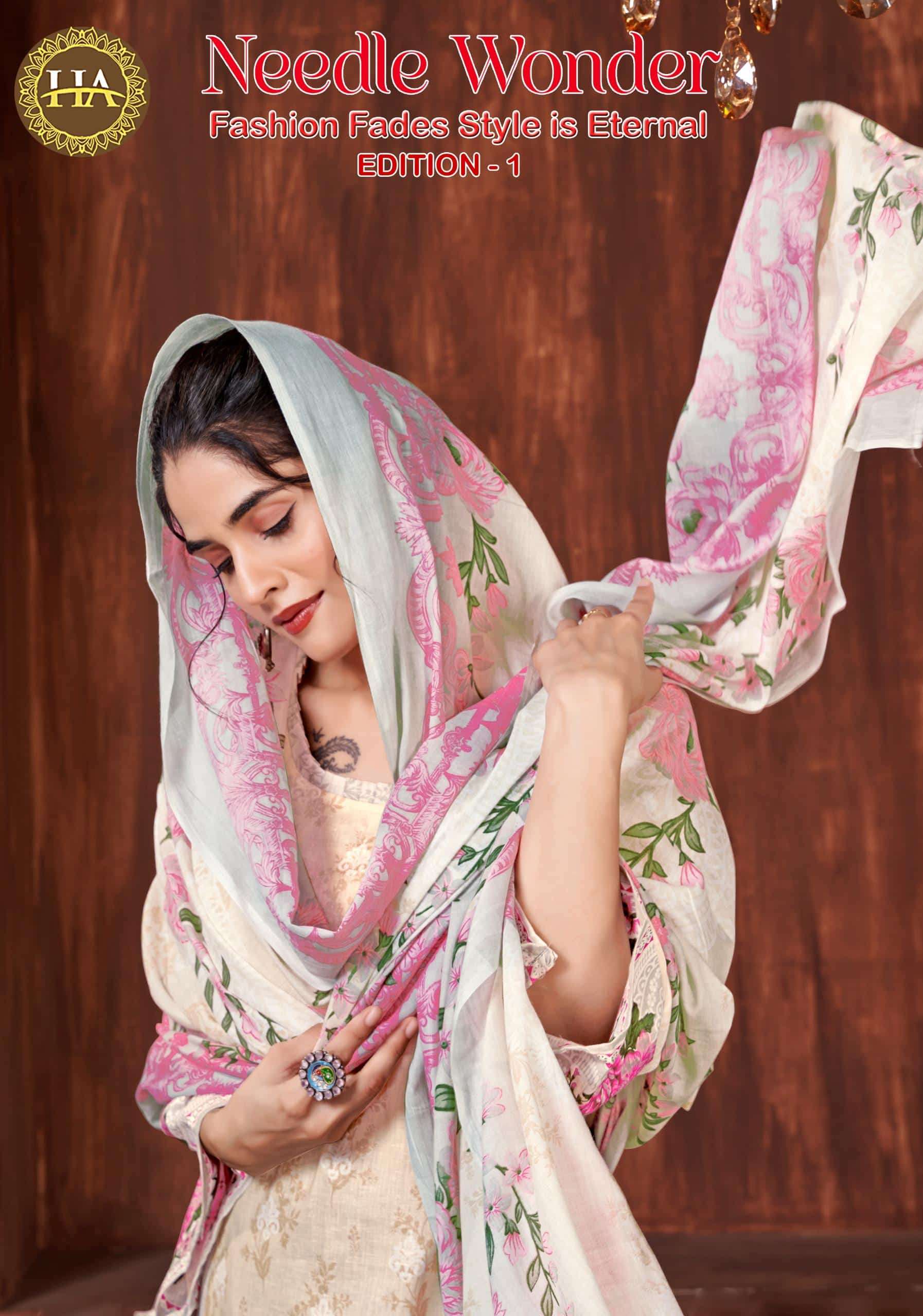 Harshit Fashion Hub Needle Wonder Edition 1 - Amrah Wholesale