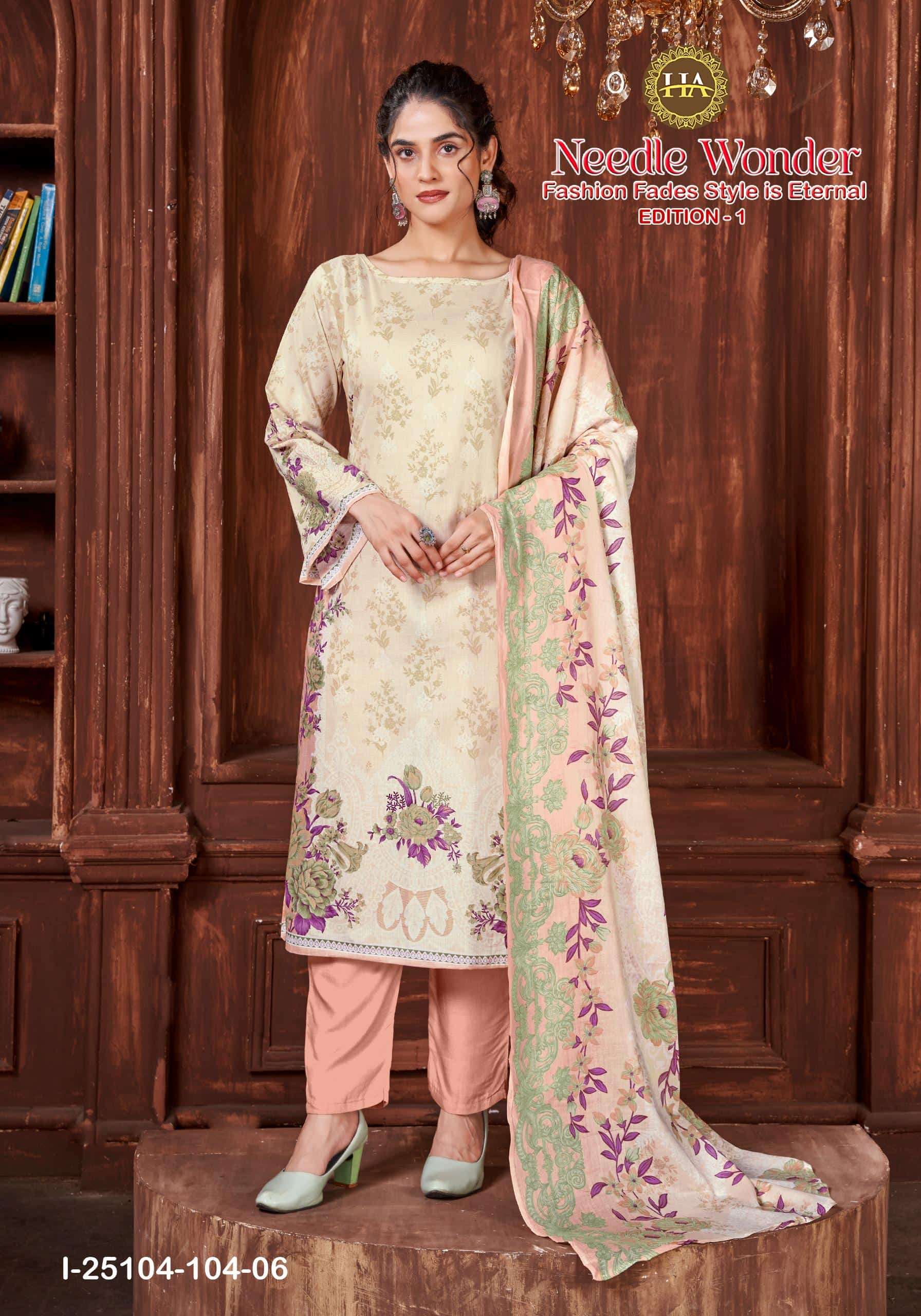 Harshit Fashion Hub Needle Wonder Edition 1 - Amrah Wholesale
