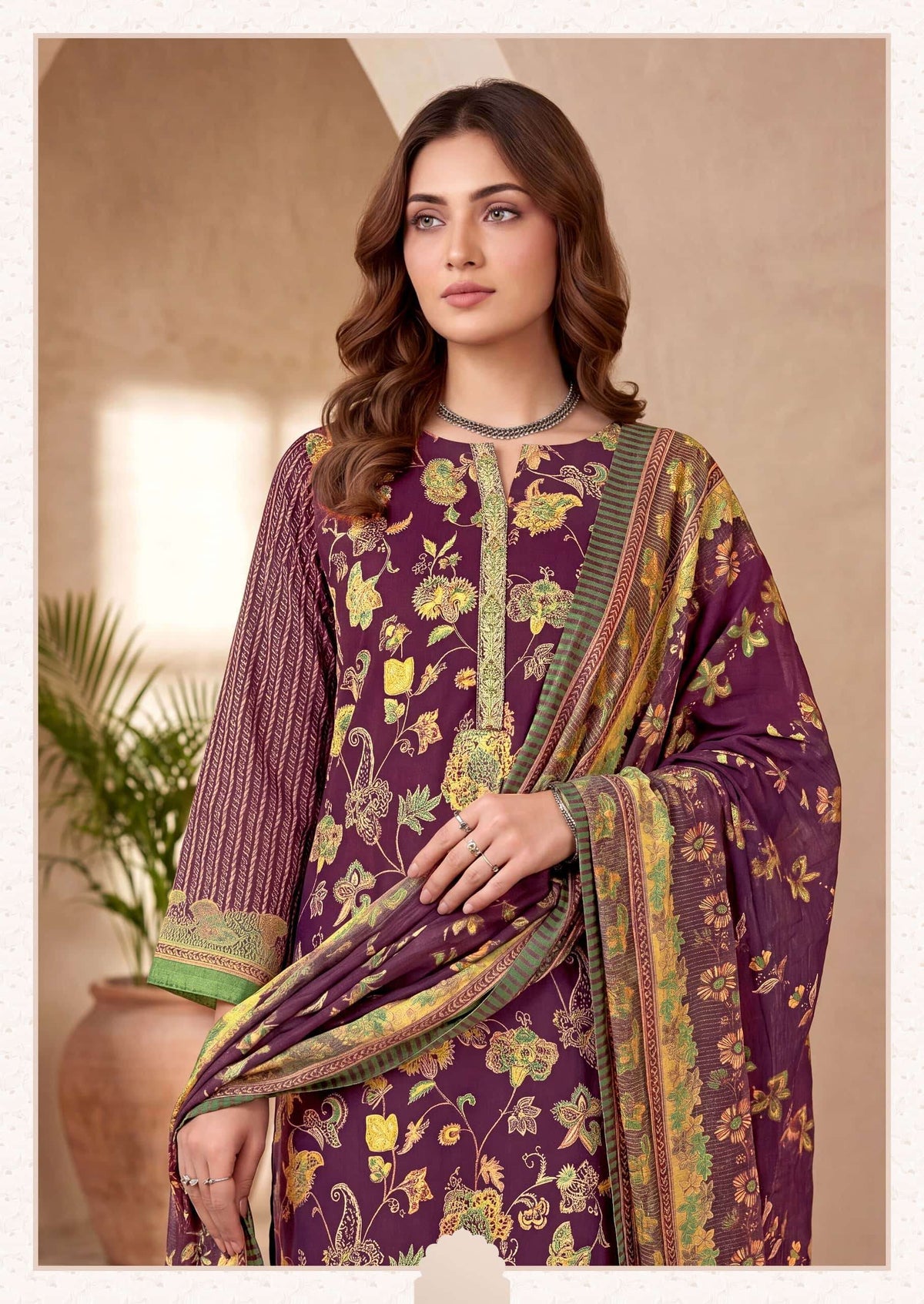 Harshit Fashion Hub Orbit Pure Zam Dress Material