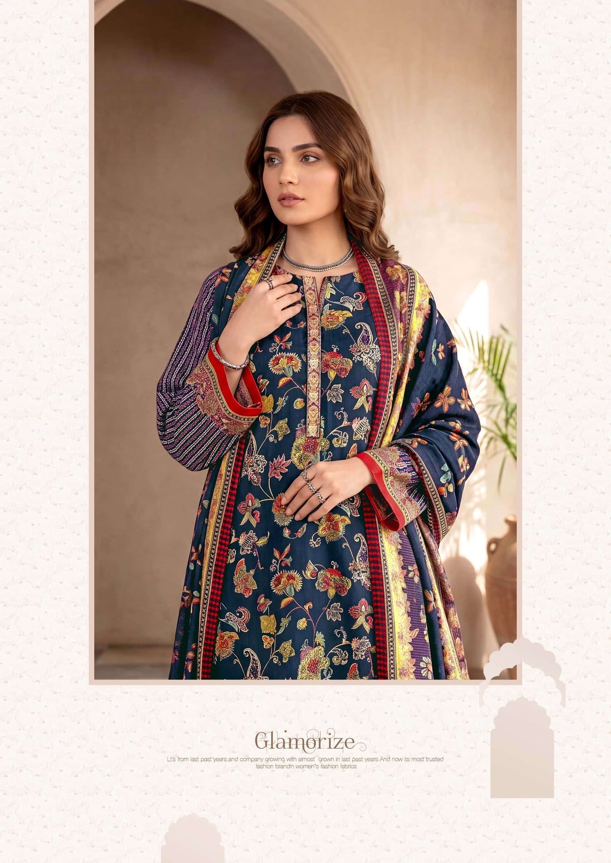 Harshit Fashion Hub Orbit Pure Zam Dress Material
