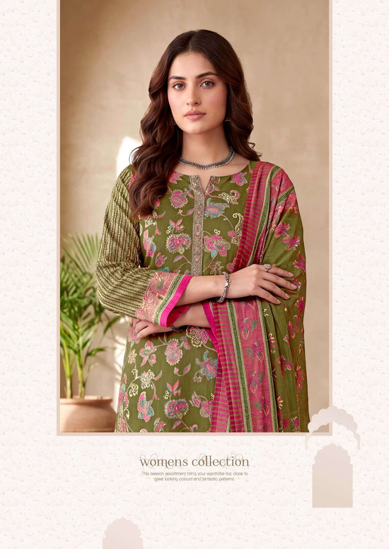 Harshit Fashion Hub Orbit Pure Zam Dress Material