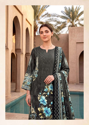 Harshit Fashion Hub Shabnam Pure Zam Designer Dress Material - Amrah Wholesale