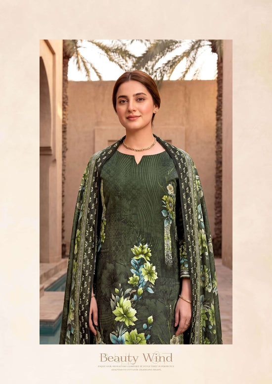 Harshit Fashion Hub Shabnam Pure Zam Designer Dress Material