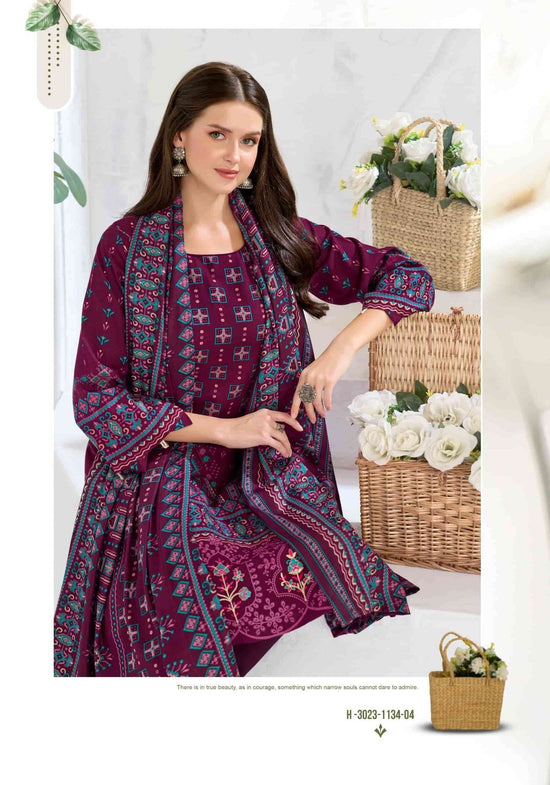 Harshit Fashion Hub Sonpari Rayon Dress Material - Amrah Wholesale