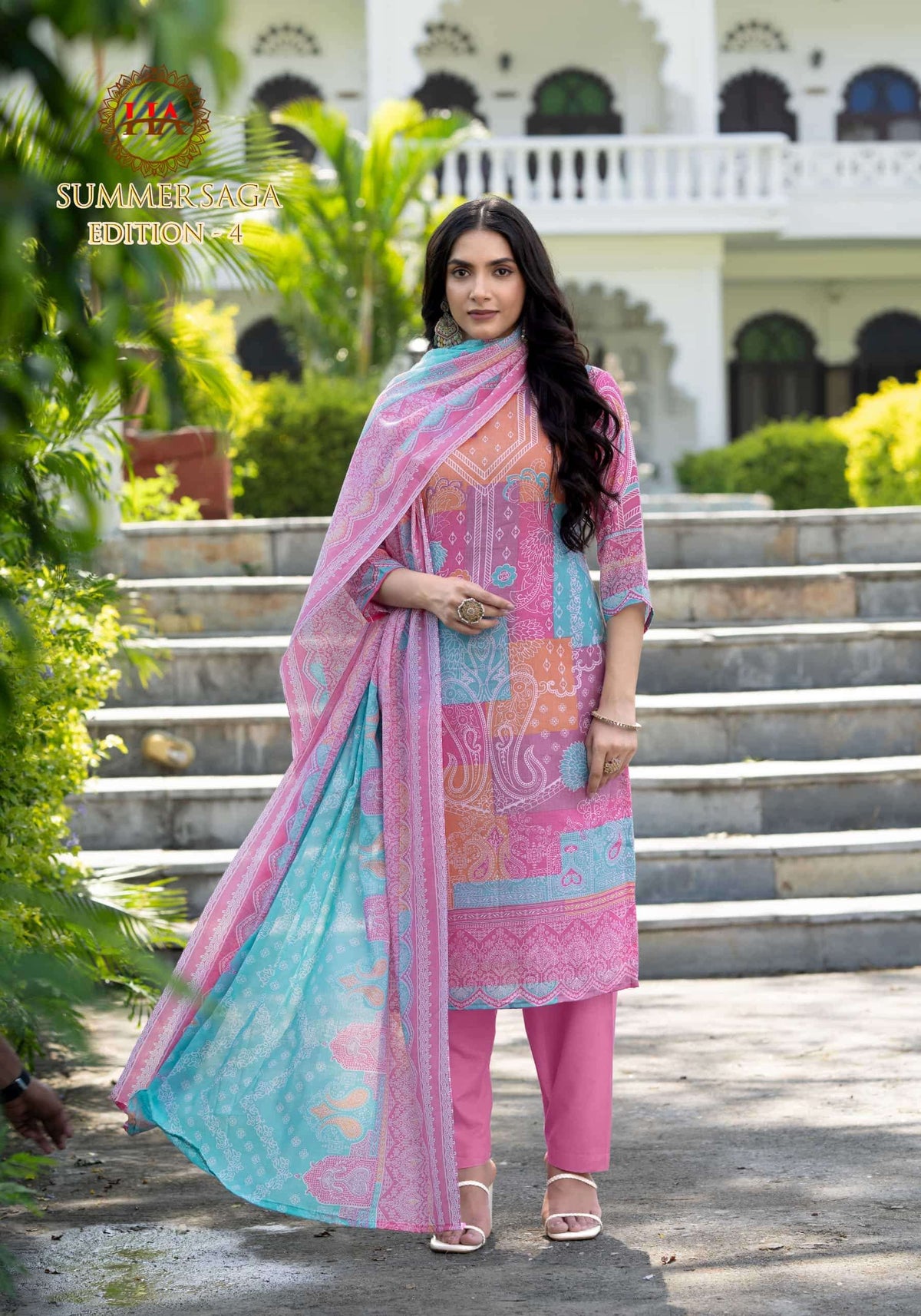 Harshit Fashion Hub Summer Saga Edition 4 - Amrah Wholesale