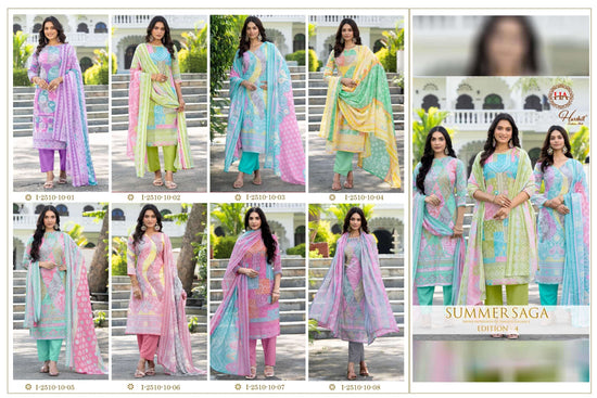 Harshit Fashion Hub Summer Saga Edition 4 - Amrah Wholesale