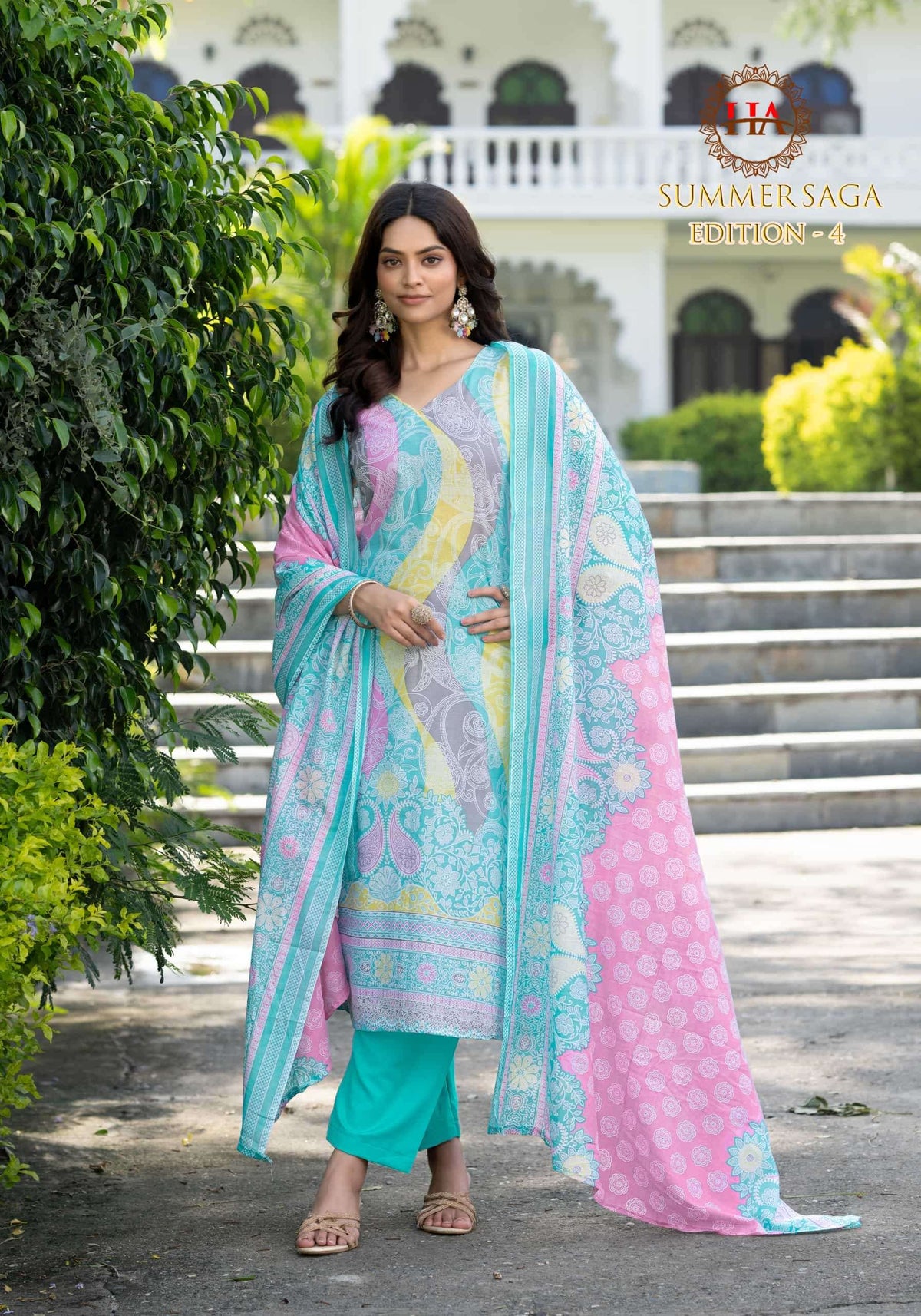Harshit Fashion Hub Summer Saga Edition 4 - Amrah Wholesale