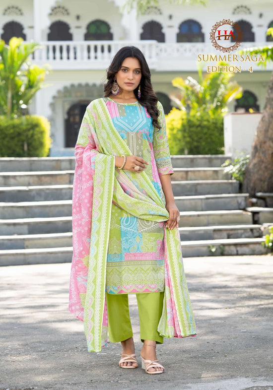 Harshit Fashion Hub Summer Saga Edition 4 - Amrah Wholesale
