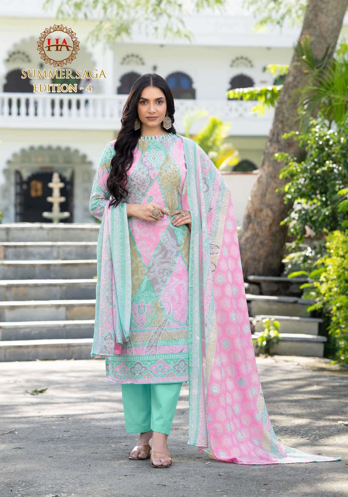 Harshit Fashion Hub Summer Saga Edition 4 - Amrah Wholesale