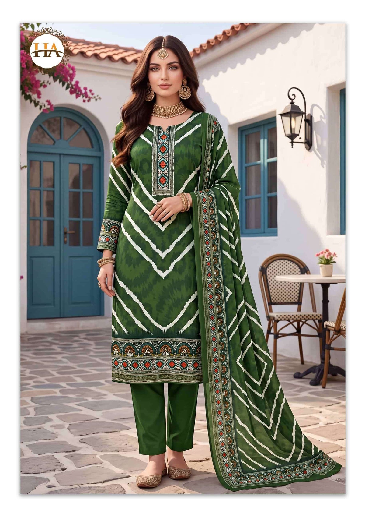 Harshit Fashion Hub Gulriza Pure Pashmina Dress Material