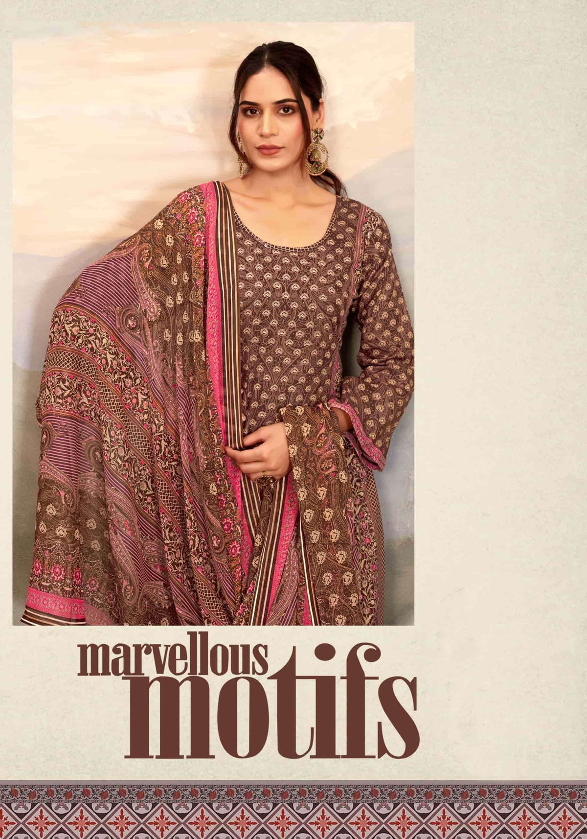Harshit Fashion Hub Kanchan Cambric Printed Cotton Dress Material
