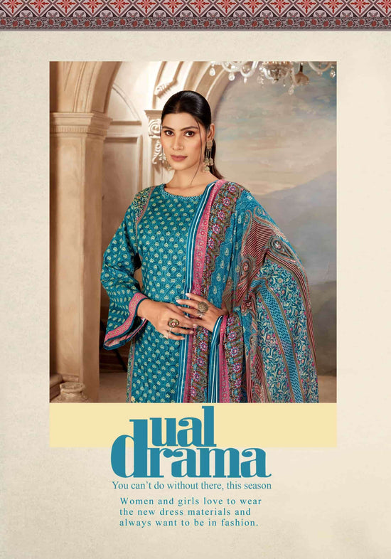 Harshit Fashion Hub Kanchan Cambric Printed Cotton Dress Material