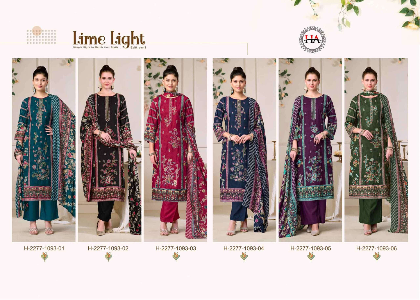 Harshit Lime Light Edition 3 Rayon Dress Material - Amrah Wholesale