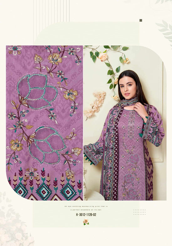 Harshit Fashion Hub Lime Light Premium Rayon Dress Material