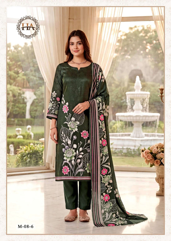 Harshit Fashion Hub Nirmaya Viscose Rayon Designer Dress Material