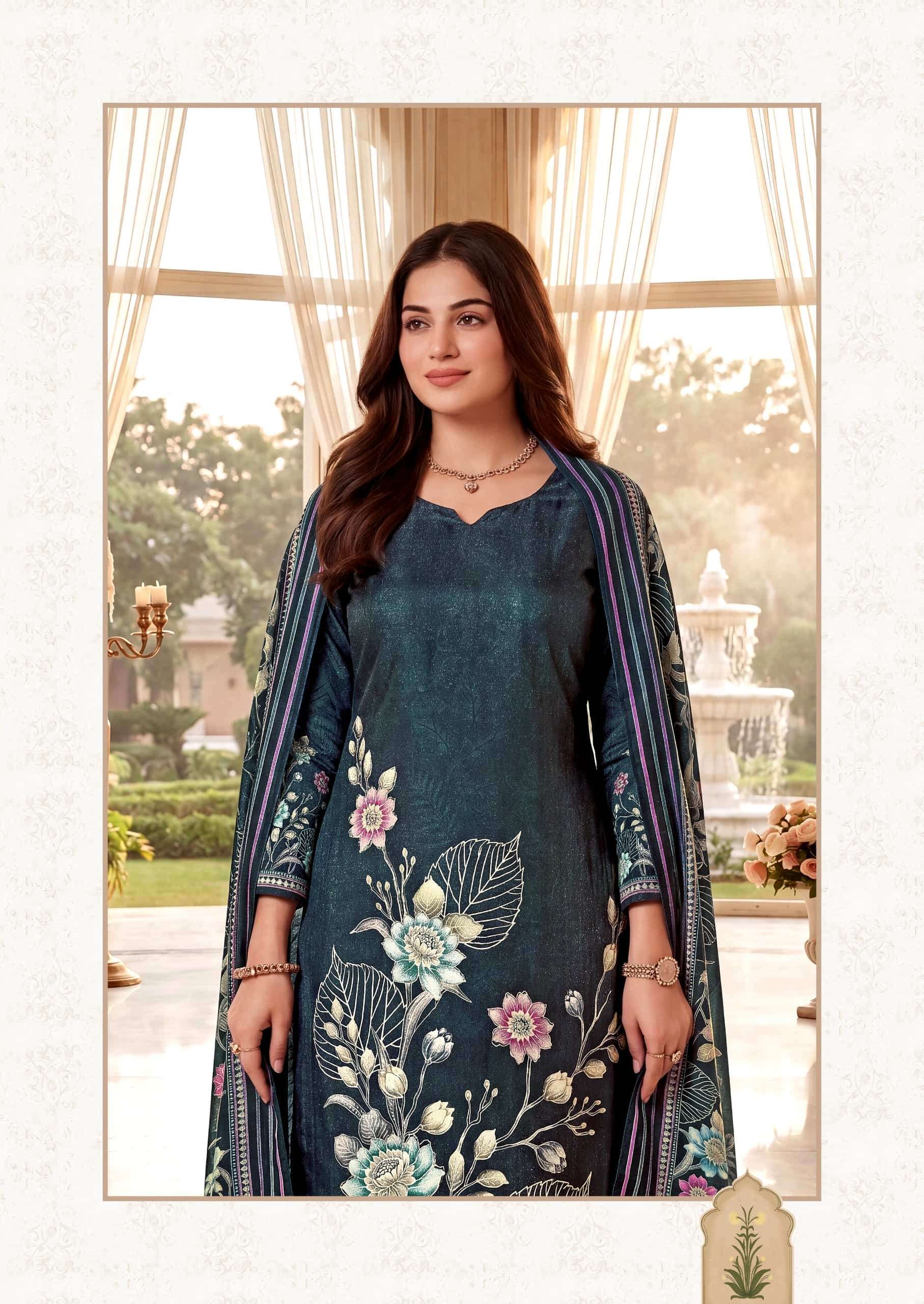 Harshit Fashion Hub Nirmaya Viscose Rayon Designer Dress Material