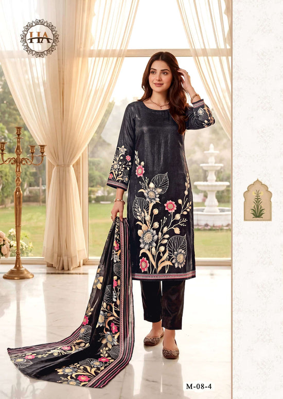 Harshit Fashion Hub Nirmaya Viscose Rayon Designer Dress Material