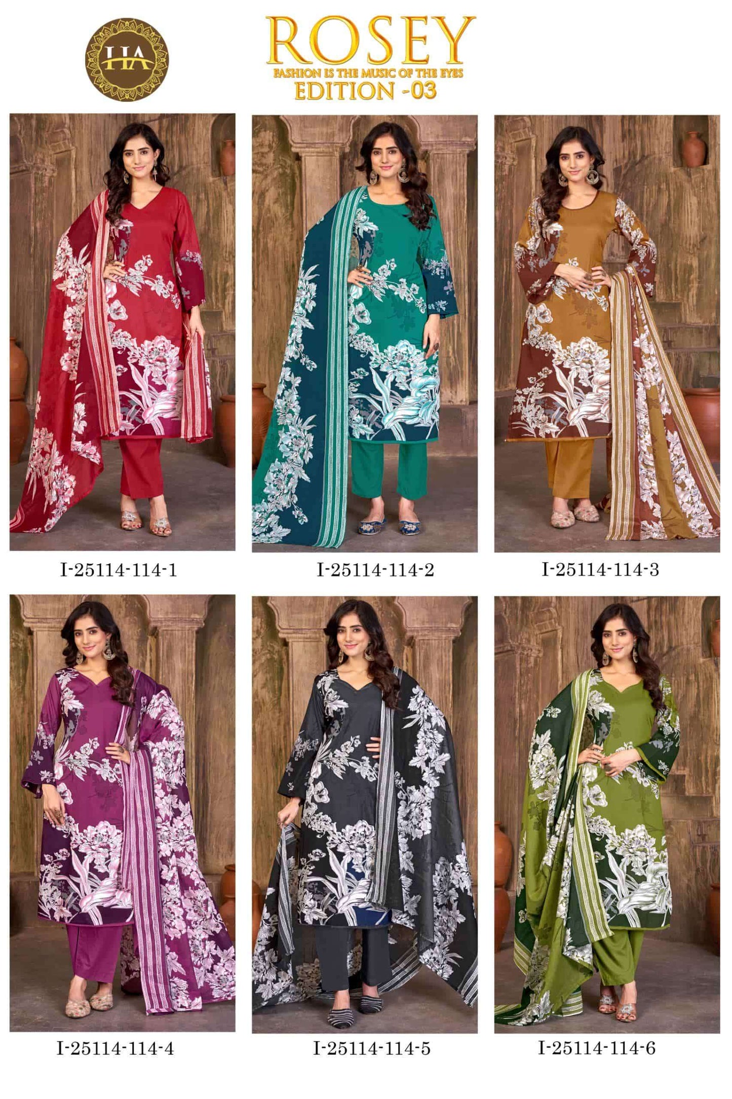 Harshit Rosey Edition 3 - Amrah Wholesale