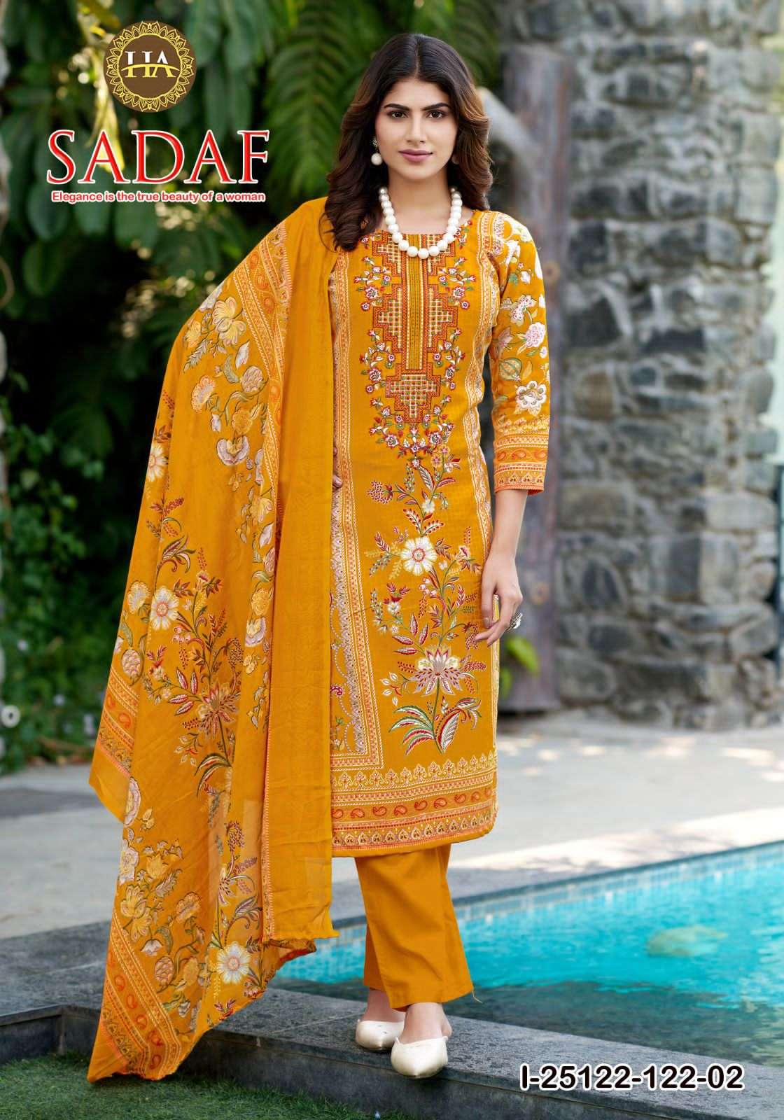 Harshit Sadaf Pure Soft Cotton Dress Material - Amrah Wholesale