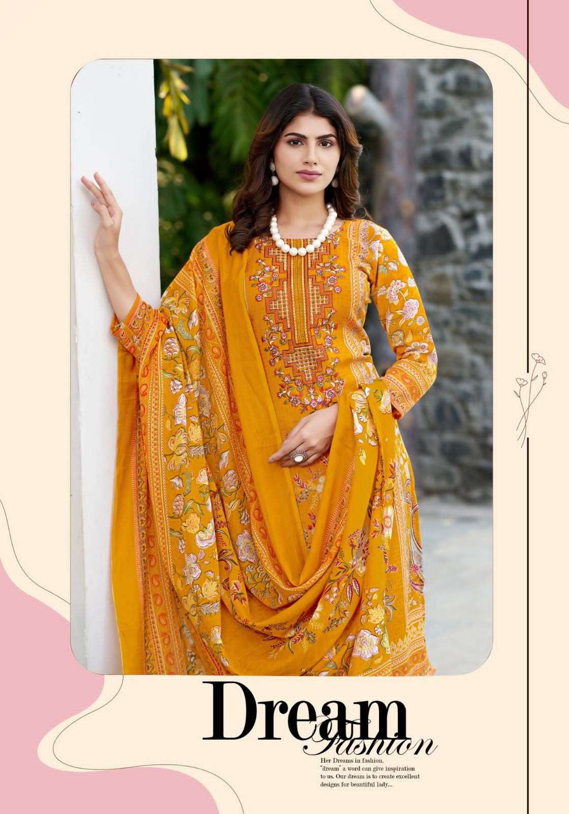 Harshit Sadaf Pure Soft Cotton Dress Material - Amrah Wholesale
