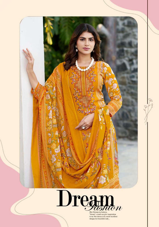 Harshit Sadaf Pure Soft Cotton Dress Material - Amrah Wholesale
