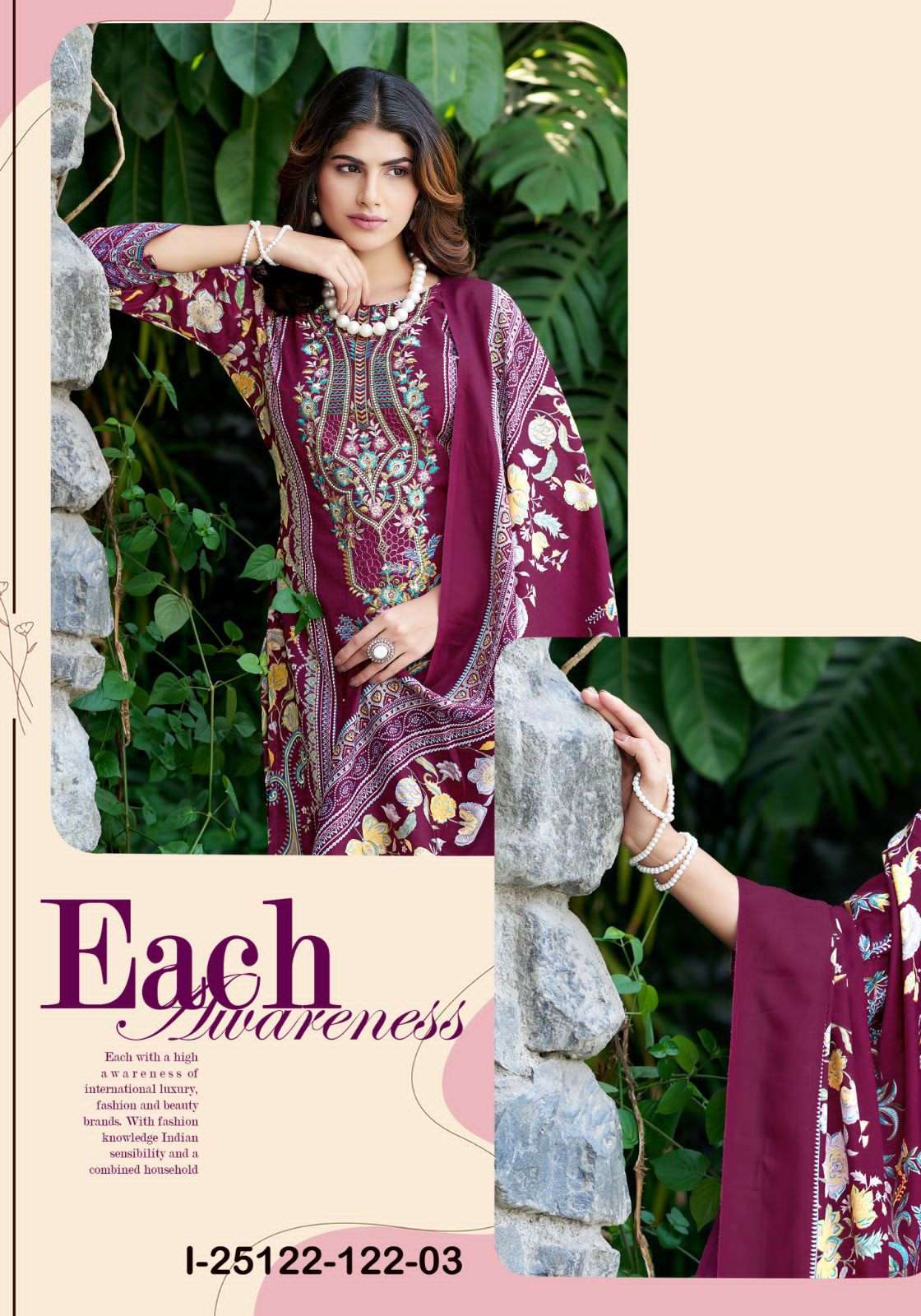 Harshit Sadaf Pure Soft Cotton Dress Material - Amrah Wholesale